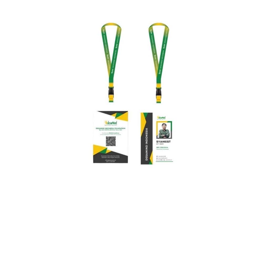 

[Merchandise] Lanyard dan ID Card Desamind