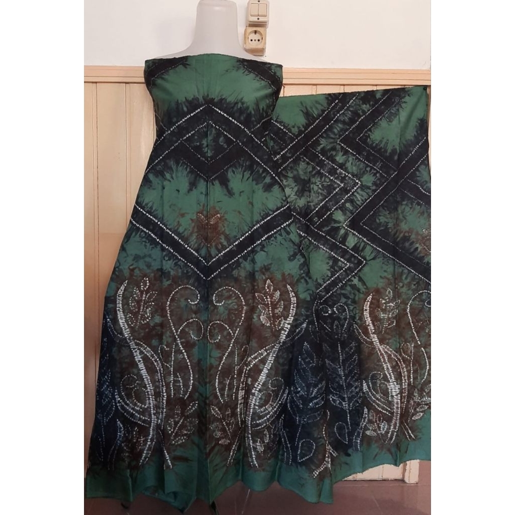 Kain Batik Sasirangan Wanita Pria Kaen Jumputan Katun Handmade Bahan Baju Tunik Gamis Seragam Kantor