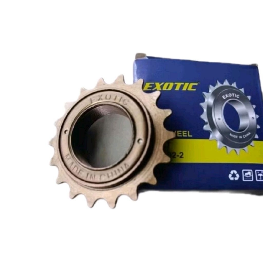 GIR BELAKANG UNTUK SEPEDA SINGLE SPEED GIGI 14 T - 18 T FREEWHEEL GIR SEPEDA SINGGLE SPEED GEAR SEPE