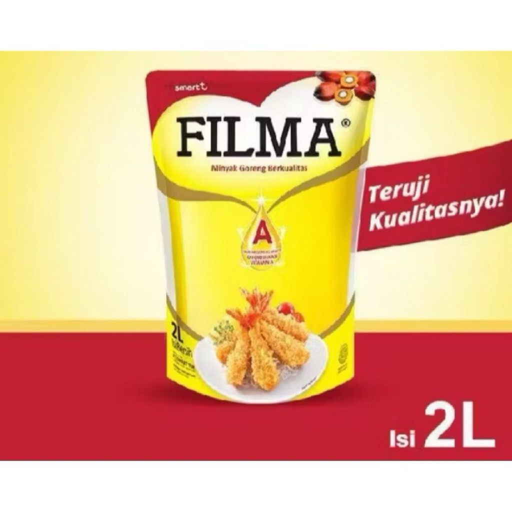

❤️Rys❤️ Minyak goreng filma 2 literan isi 6 pcs per dus