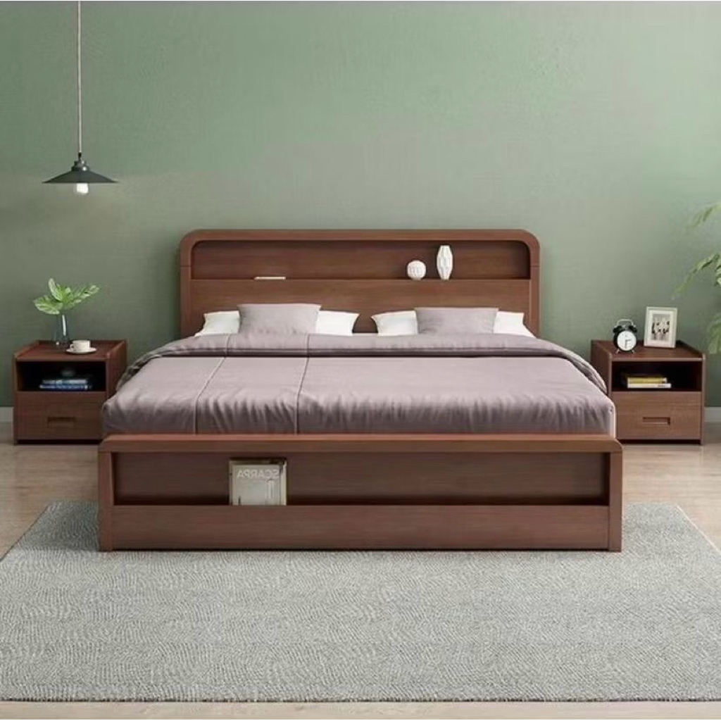 Dipan Minimalis 180x200 Kayu Jati