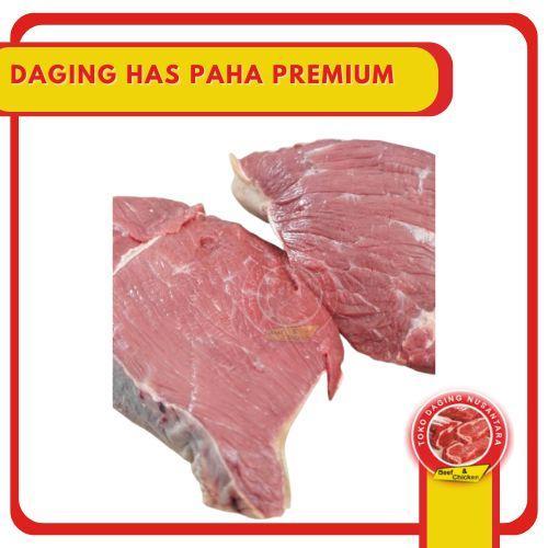 

DAGING SEGAR HAS PAHA SAPI PREMIUM UTUH TANPA POTONG | Rendang / Dendeng / Semur | Premium Fresh Beef 1 kg
