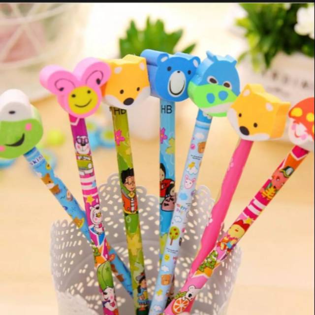 

[1 PACK] PENSIL VIS-1 PENSIL + PENGHAPUS KARAKTER P-113