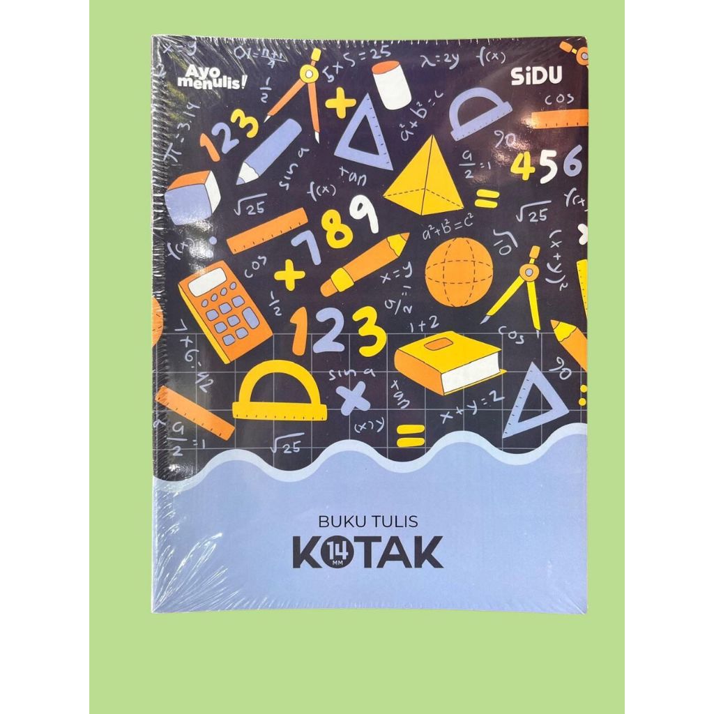 

Buku Tulis Kotak Besar SQ 14mm Sidu isi 38 Lembar (1 pcs)