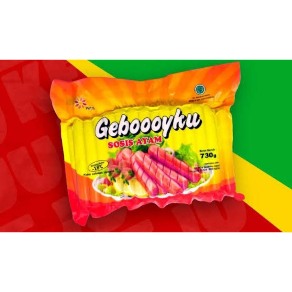 

GEBOY SOSIS AYAM MERAH 730GR