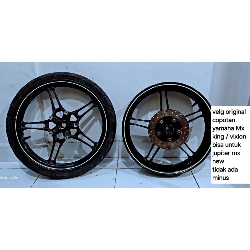 velg Original Enkei copotan bekas pemakaian Mx king pnp jupiter mx new dan Vixion tidak ada minus