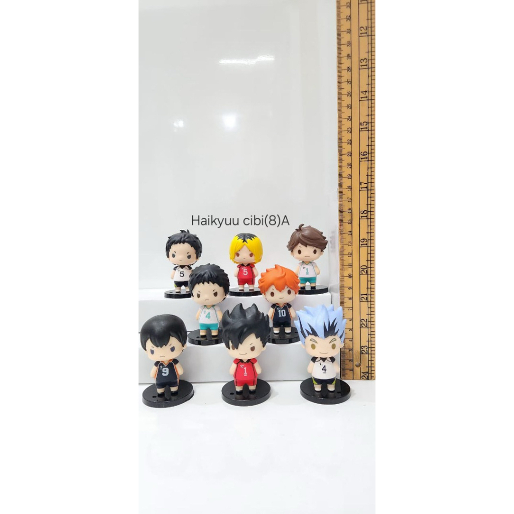 ACTION FIGURE HAIKYUU BASEBALL SET FIGURE