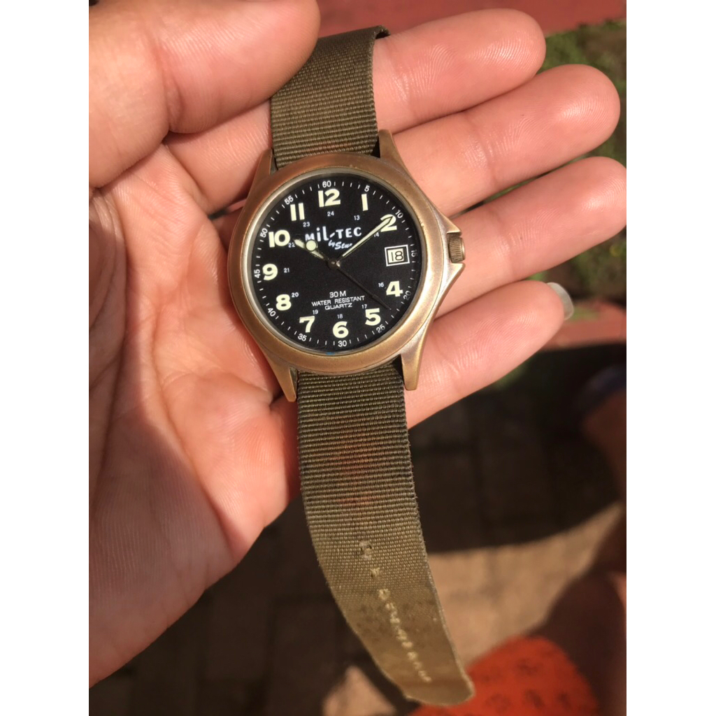 JAM TANGAN MIL TEC MILITERY ARMY RARE UNIK