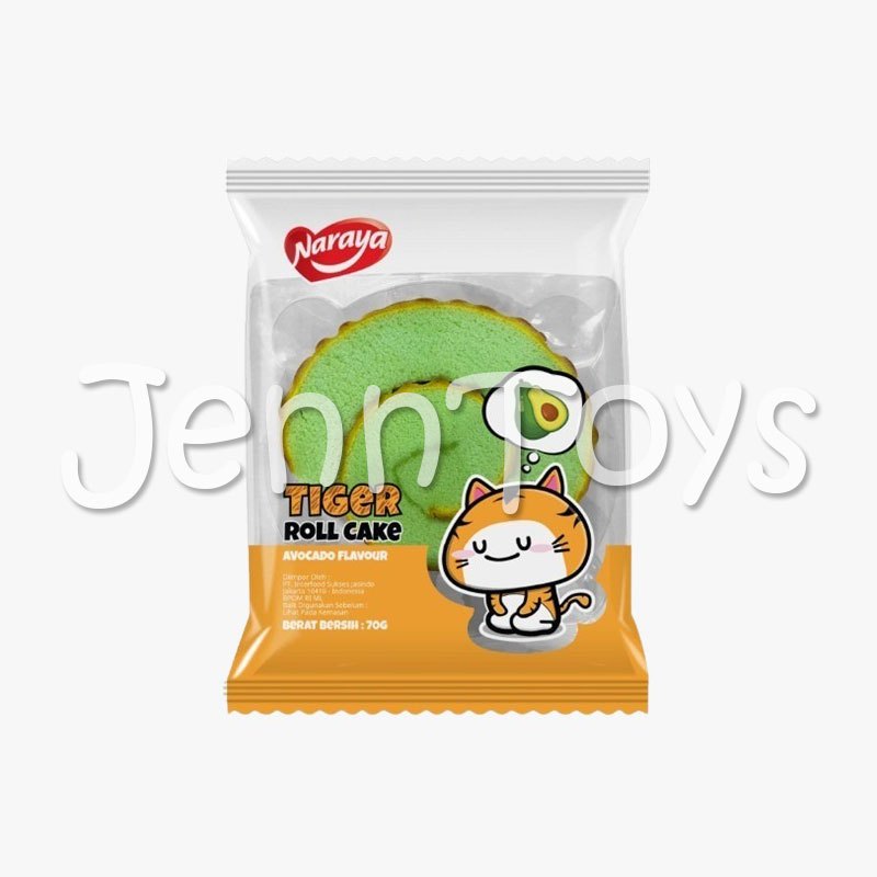 

JennToys - Naraya TIGER ROLL CAKE