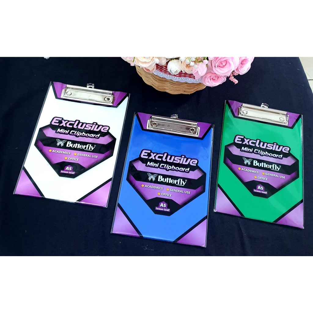 

Butterfly Clipboard Mini A5