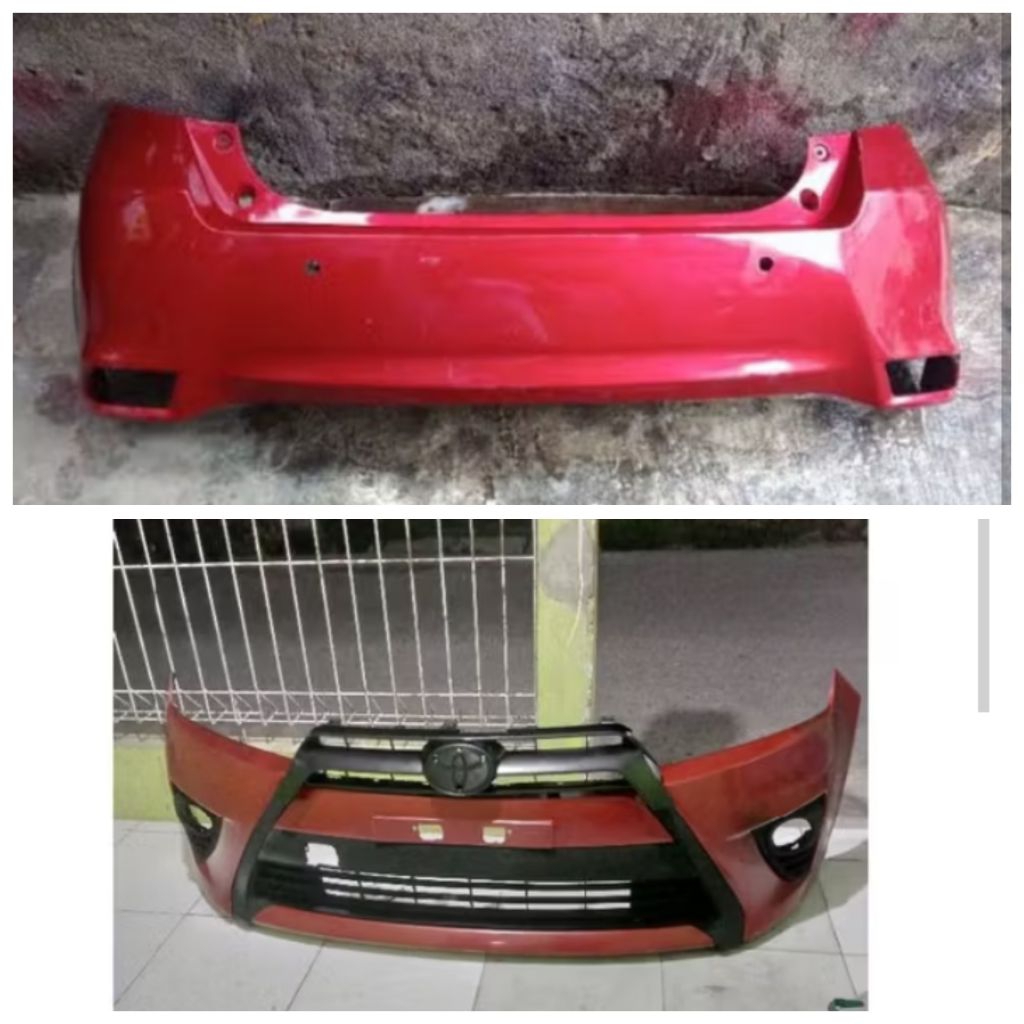 bemper depan belakang yaris 2015