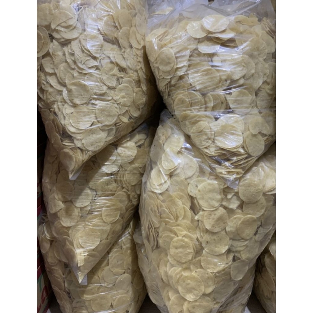 

kerupuk singkong mentah