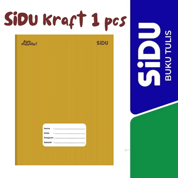 

(1 PCS) BUKU TULIS KRAFT SIDU 40 & 60 LEMBAR / ORIGINAL SINAR DUNIA SAMPUL COKLAT ALAT TULIS BUKU SEKOLAH MURAH EKONOMIS LENGKAP BUKU TULIS COWOK CEWEK TERLARIS ATK KANTOR KULIAH STATIONERY / MITRA ABADI KATALOG YOGYAKARTA