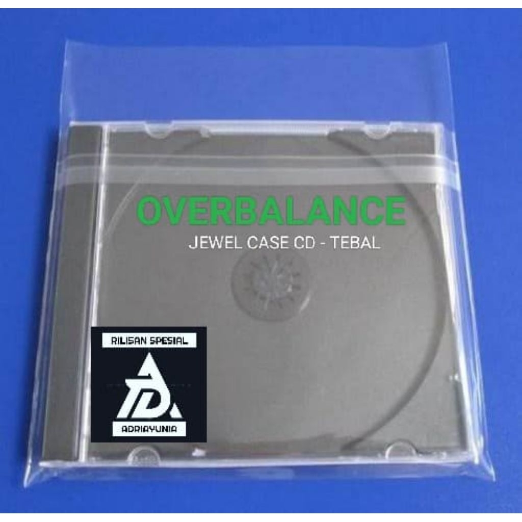 Jewel Case Cd Tray Hitam - Cd Case Tray Hitam Tebal