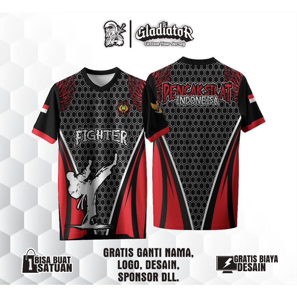 JERSEY PENCAK SILAT FULL PRINTING