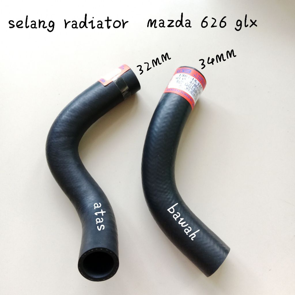 SELANG RADIATOR MAZDA 626 GLX ATAS DAN BAWAH