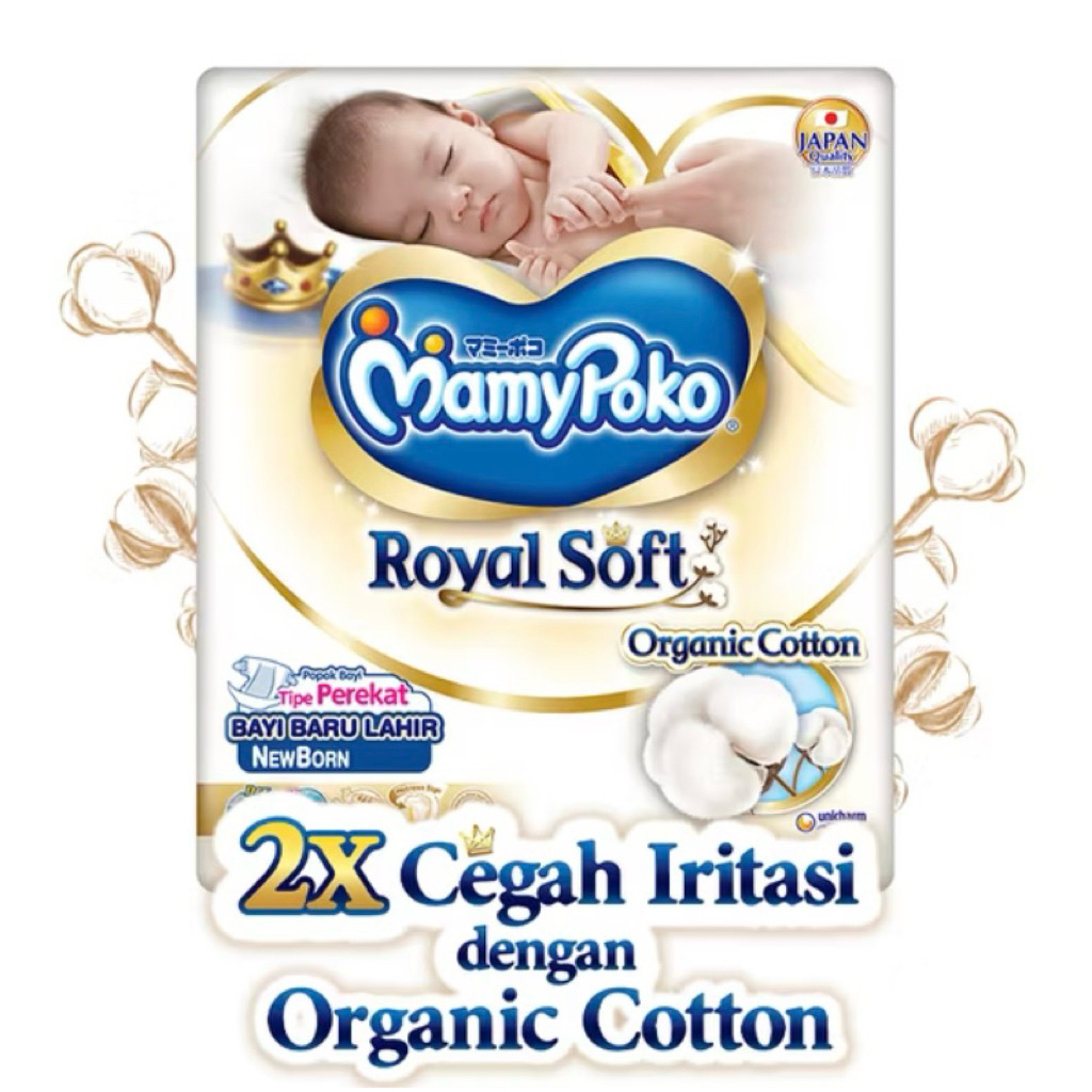 MAMYPOKO ROYAL SOFT NEW BORN 30