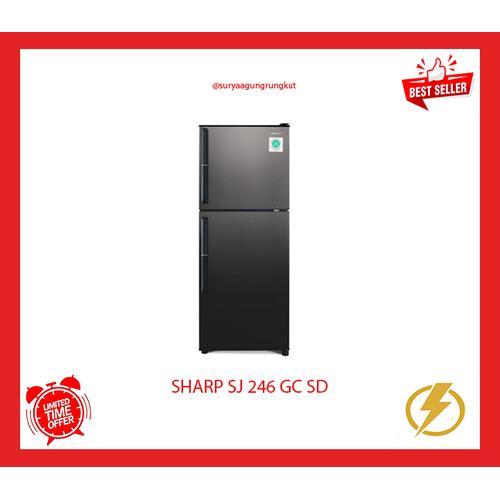 KULKAS SHARP 2 PINTU - SJ 246 GC SD