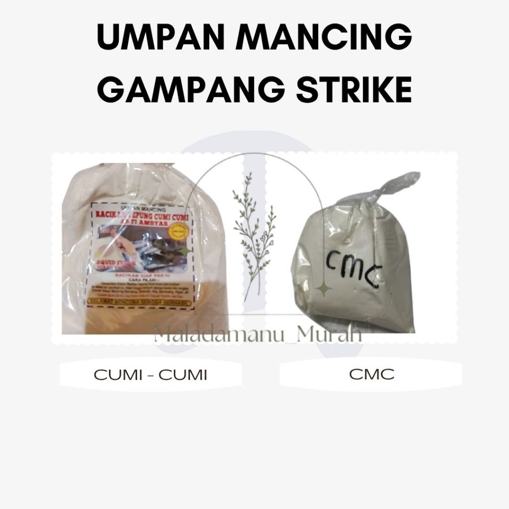 Umpan Pancing Sungai Udang Rebon Ikan Gabus Wader Patin Mancing Laut