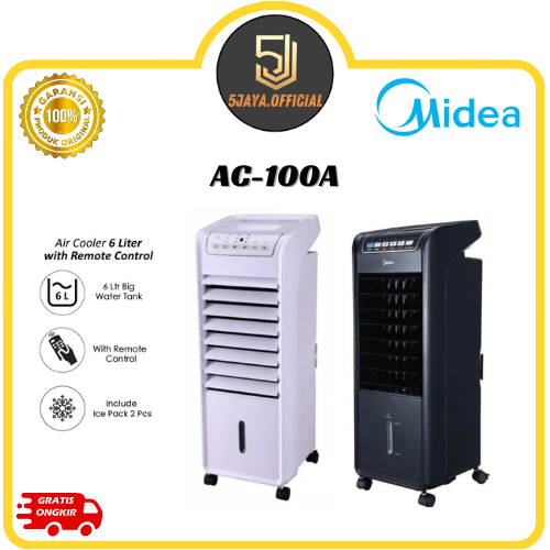 Air Cooler Midea 6 Liter - AC100A Pendingin Ruangan Midea