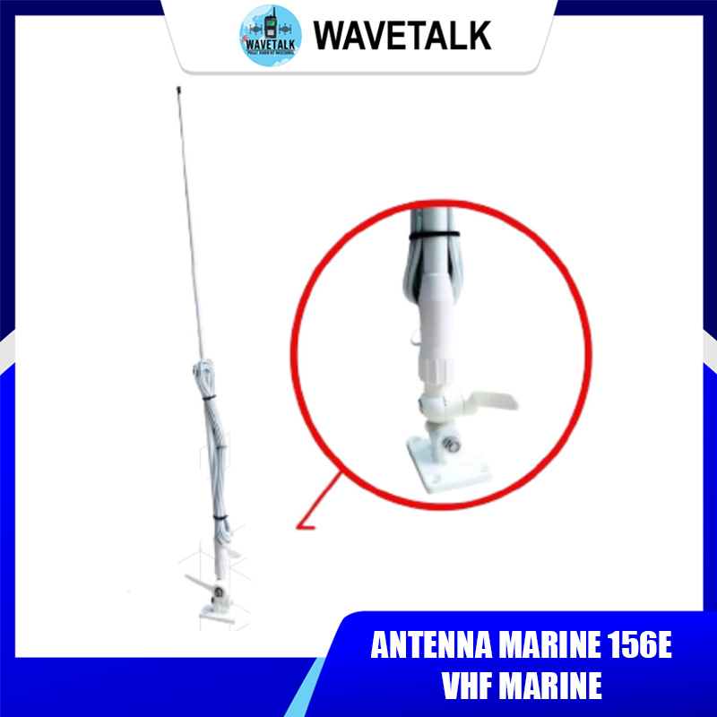 Antenna Radio RIG Marine 156e VHF Marine 156-E Antenna Kapal Marine 156E 156 Vhf