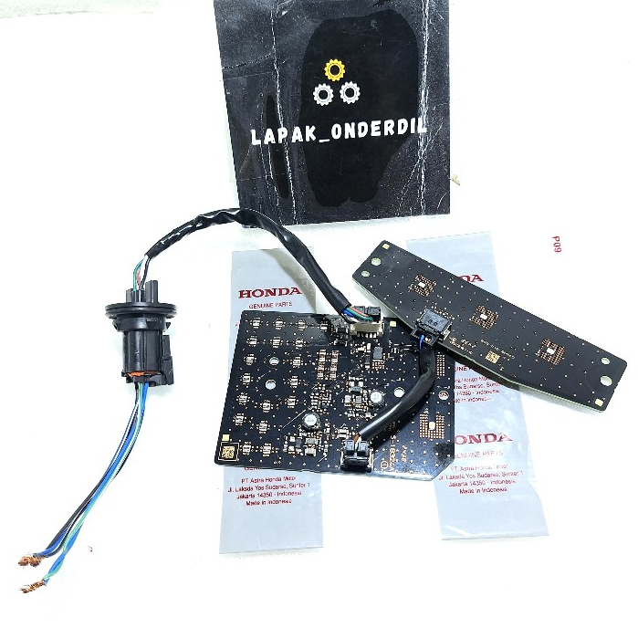 MESIN PCB LED LAMPU DEPAN HONDA SCOOPY NEW 2025 PCB LED ASSY REFLEKTOR LAMPU DEPAN ORIGINAL HONDA BA