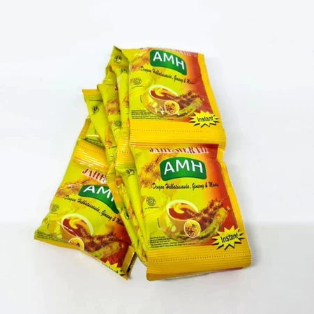 

AMH Jahe Merah 1 Renceng Isi 10 Sachet Minuman Susu Jahe