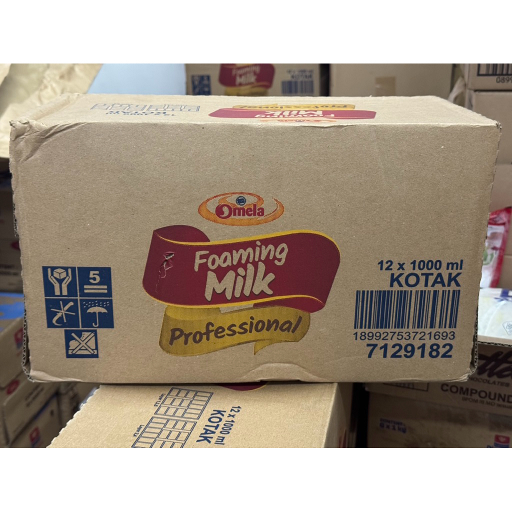 

OMELA FOAMING MILK PROFFESIONAL 1L x 12pcs (1dus) - INSTANT ONLY