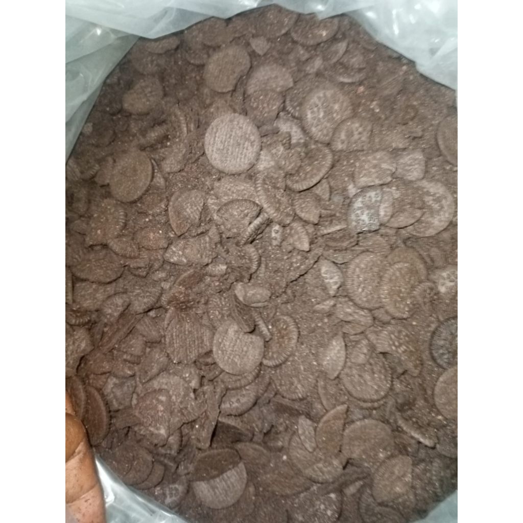 

Bubuk topping biskuit hitam crumb remah 1kg asli original