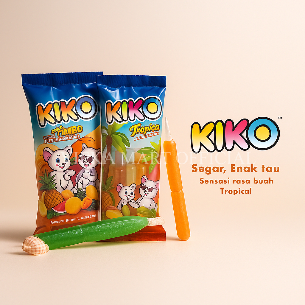 

KIKO Tropical minuman aneka rasa (10 stik @90ml)