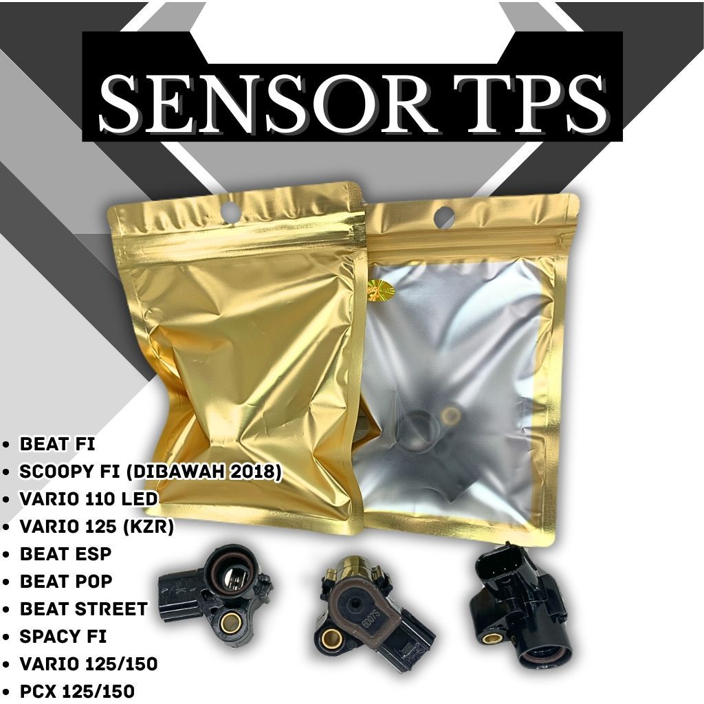 [ K-GOLD ] Sensor TPS Keihin K-Gold Beat FI Scoopy Vario K16 K44 K25 KZL Throttle Position Sensor