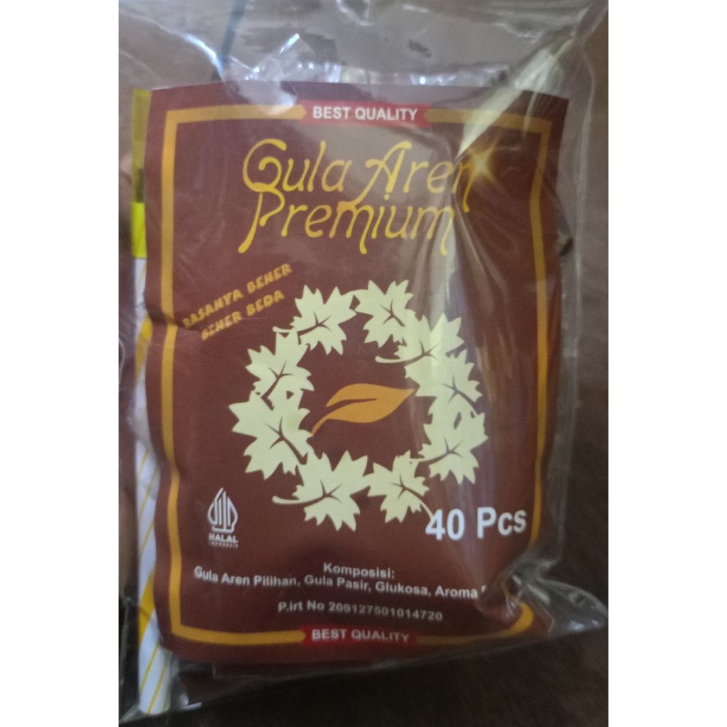 

Permen Gula Aren premium isi 40pcs Halal
