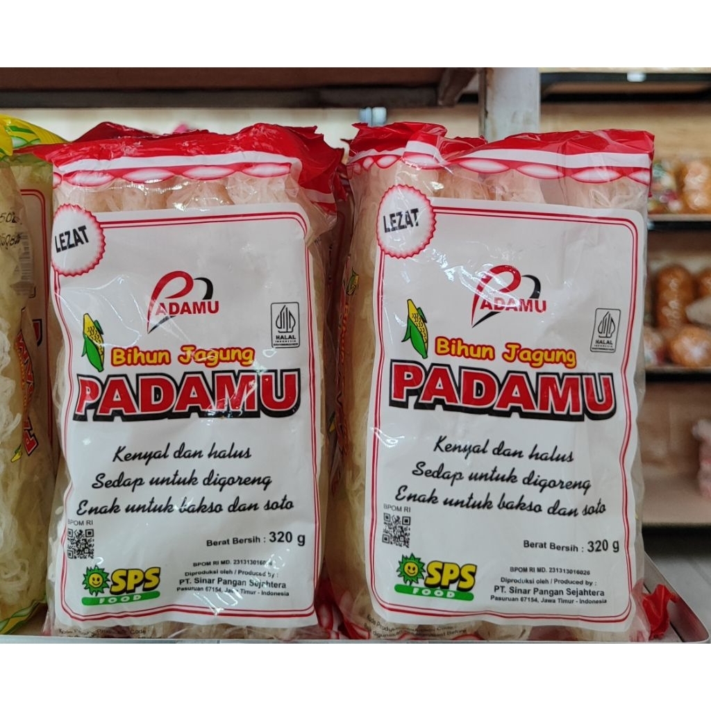 

Mie Bihun Jagung Padamu Merah 320g isi 2pcs #miebihun