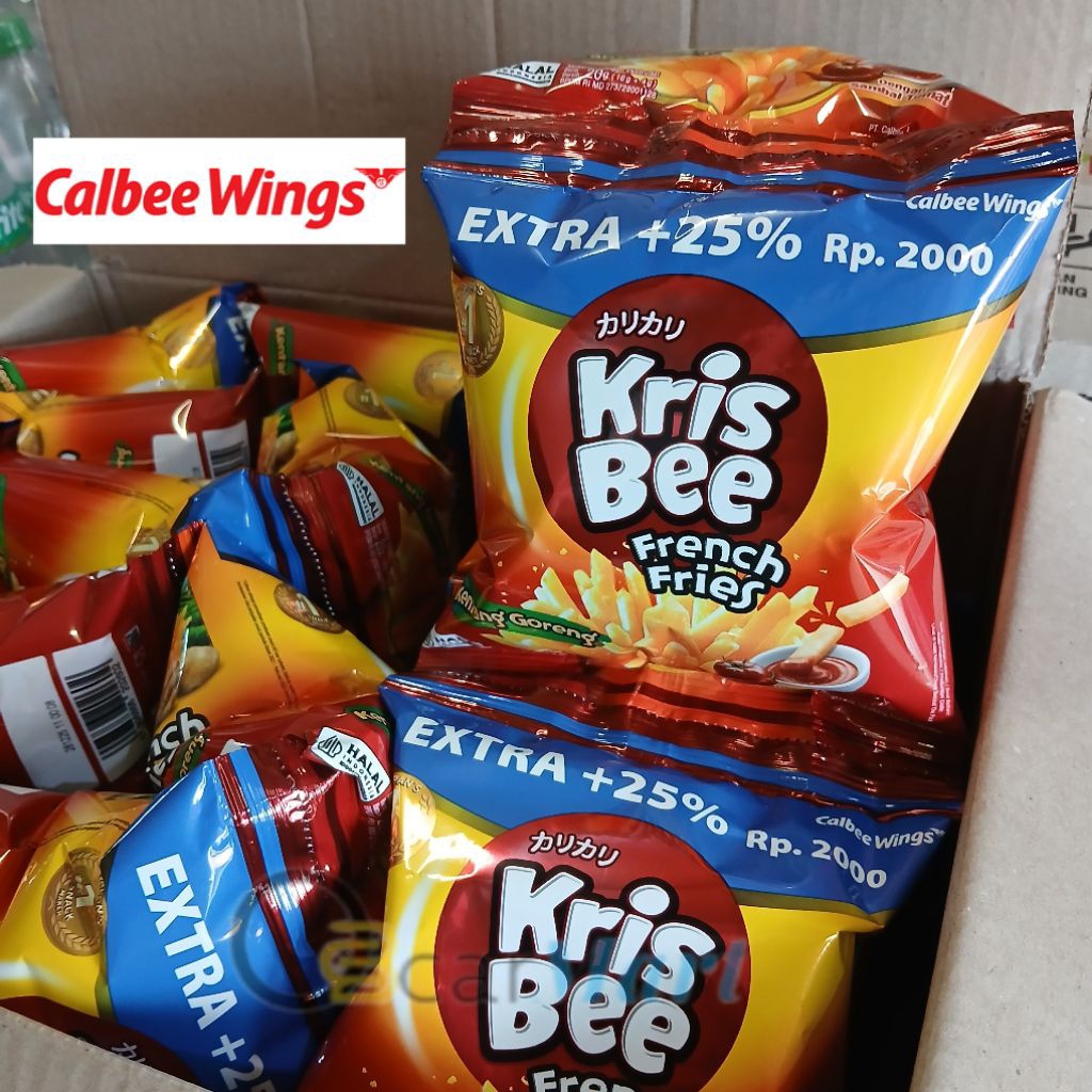 

KRISBEE FRENCH FRIES 2000an isi 10 Snack Kentang Goreng Renceng