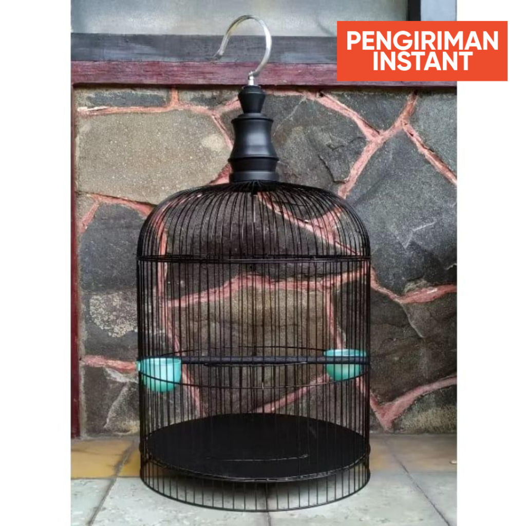 Sangkar D33 T70 Minion LB pendek T2 non Tebok utk Kenari Lovebird Trucukan Perkutut burung