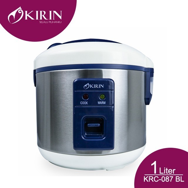 Rice Cooker Mini Kirin KRC 087 1 Liter Magic Com Kecil Kirin 087 Penanas Nasi Mini Kirin KRC-087