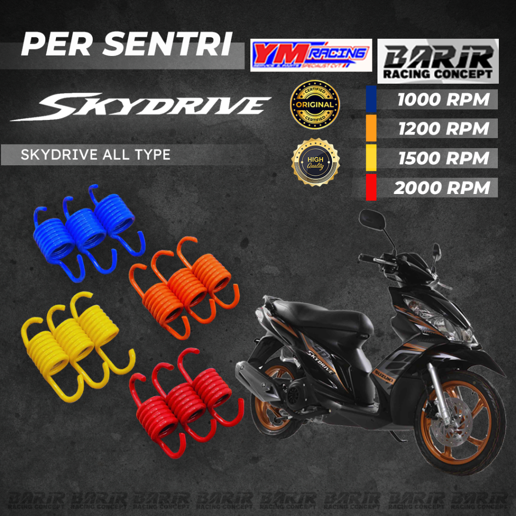 Per Sentri SUZUKI SKYDRIVE YM RACING Per Kampas Ganda /Centri (1000 RPM | 1200 RPM | 1500 RPM | 2000