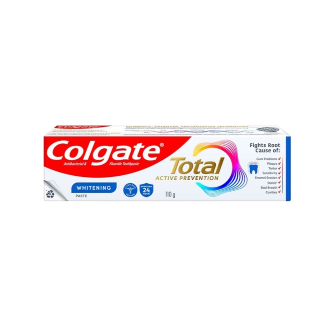 Colgate Total Active Prevention Pasta Gigi Whitening 110 g 