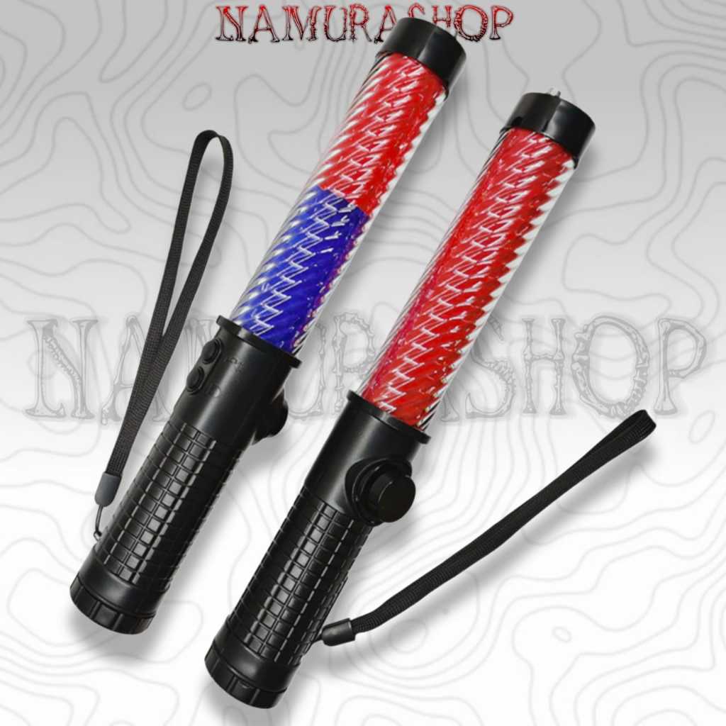 [LALIN MAGNET LP-55 MERAH FULL BATRE ] Lalin magnet LP-55 pluit lalin sirene magnet Batre panjang la