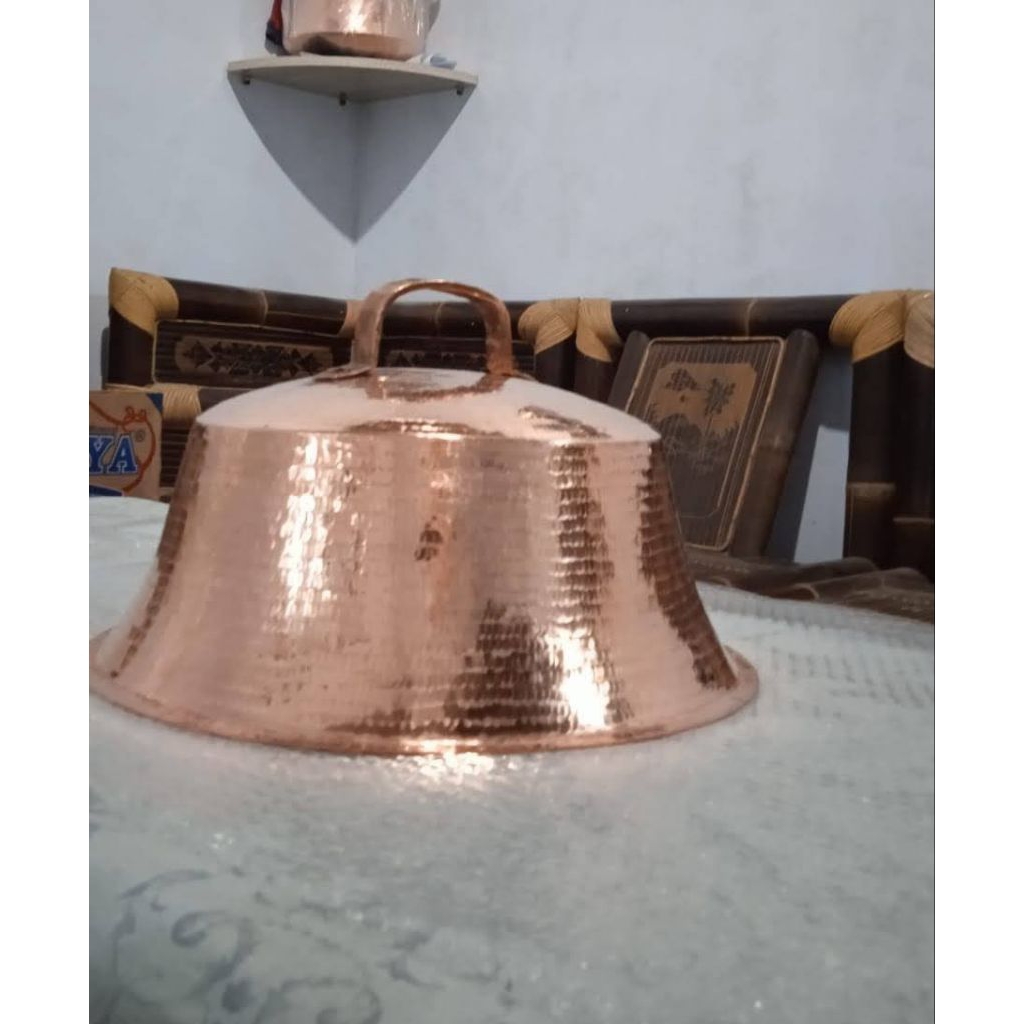 tutup kuali dandang tembaga