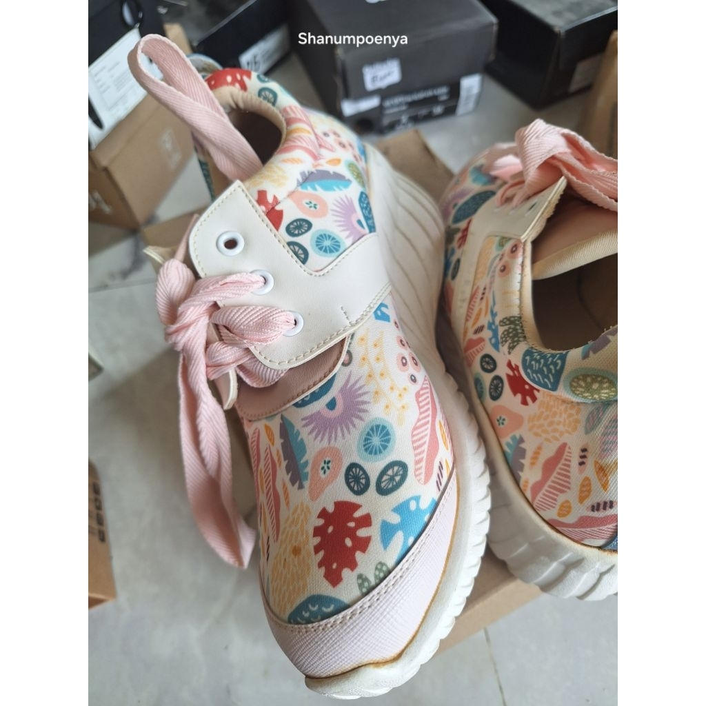 pL sepatu khakikakiku original boks