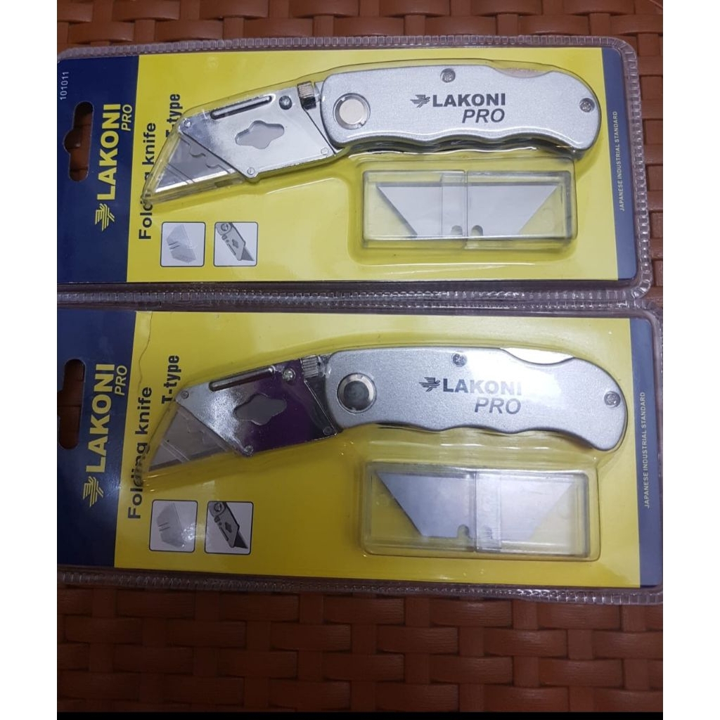 

101011 FOLDING KNIFE PISAU POTONG KACA T TYPE JETJO