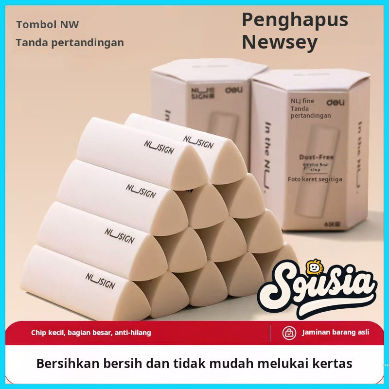 

Penghapus segitiga, penghapus sekolah dasar, tidak ada kotoran, tidak ada bekas