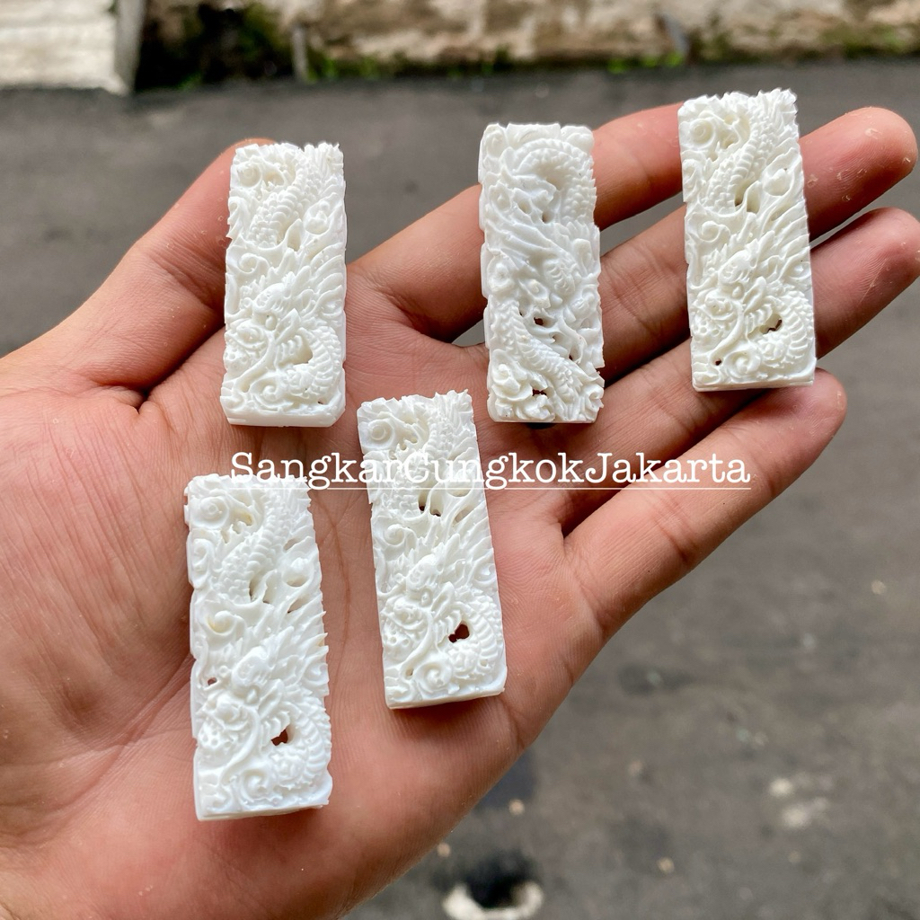 Stoper Peninggi Cepuk Ukir Sangkar Cungkok Pleci Bahan Resin