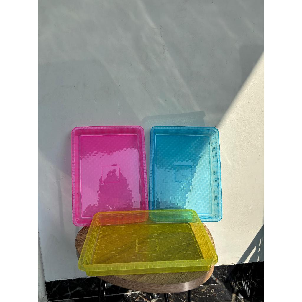 NAMPAN PERSEGI / NAMPAN PLASTIK / NAMPAN TEBAL / NAMPAN PLASTIK ANYAM / NAMPAN SERBAGUNA