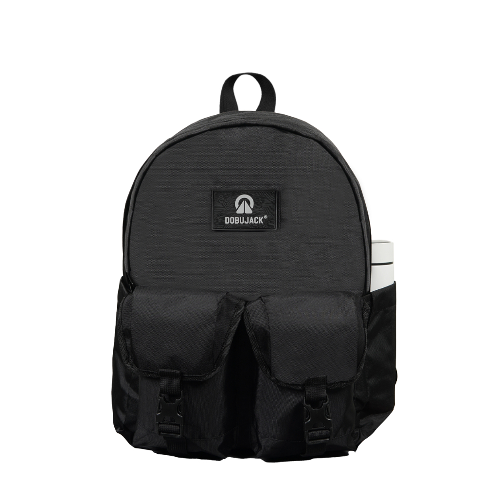 Dobujack Tas Doga Black Backpack