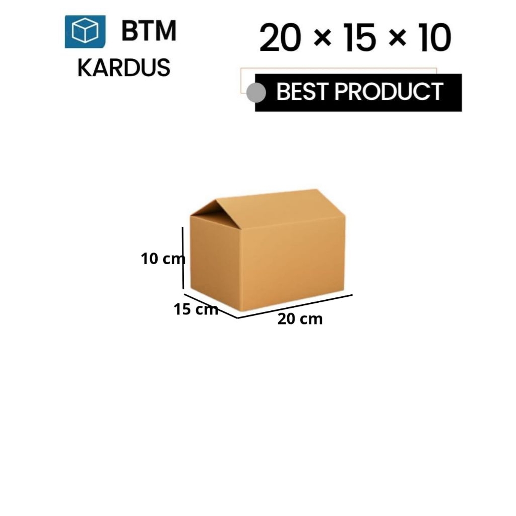 

kardus packing ,murah ukuran 20x15x10
