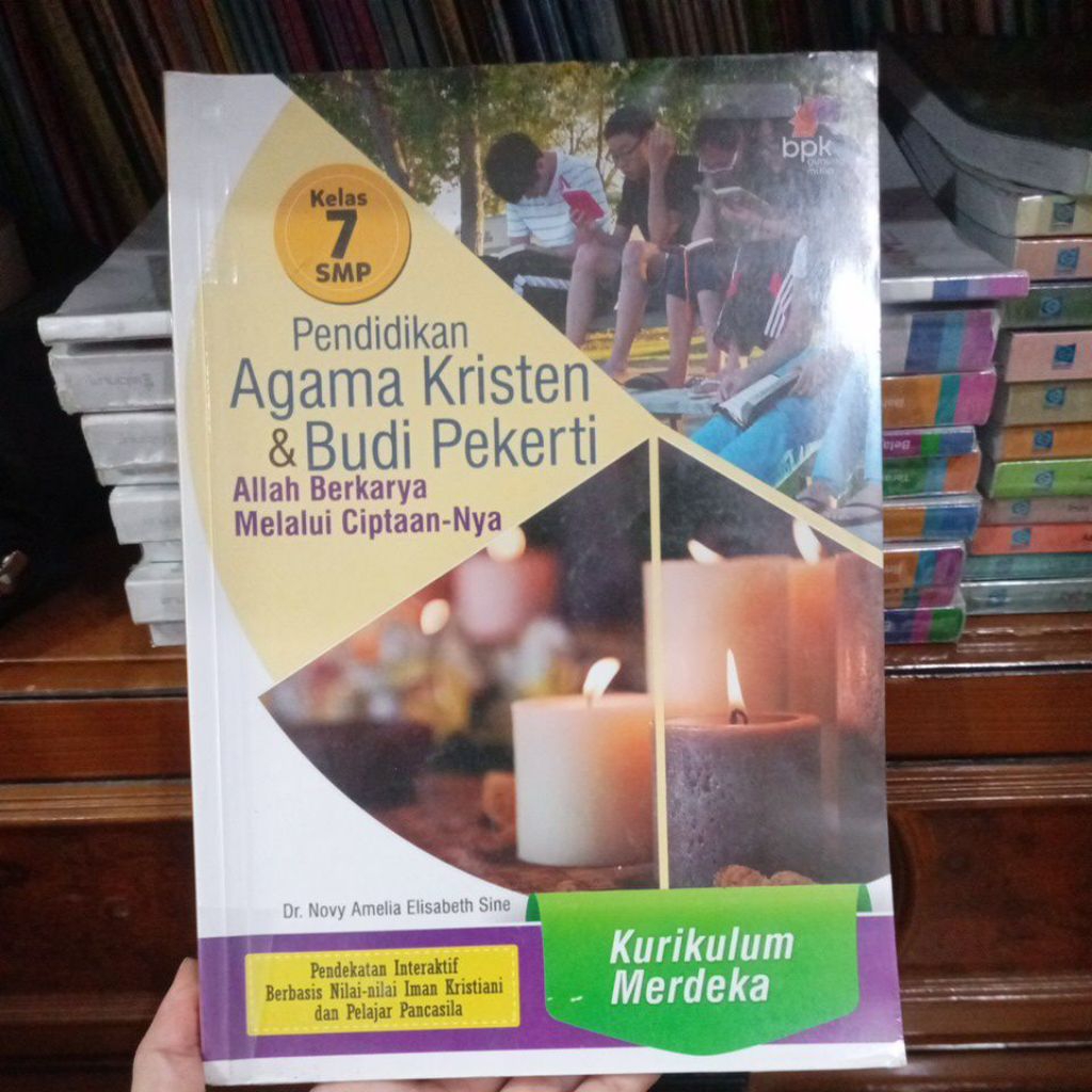 buku agama Kristen & budi pekerti BPK kelas 7
