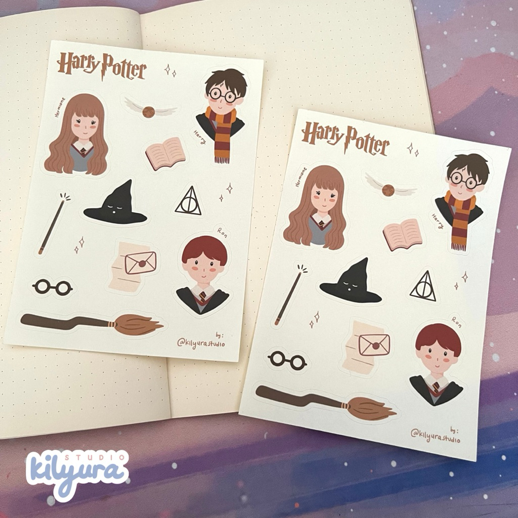 

Cute Decorative Sticker Sheet for Planner and Diary