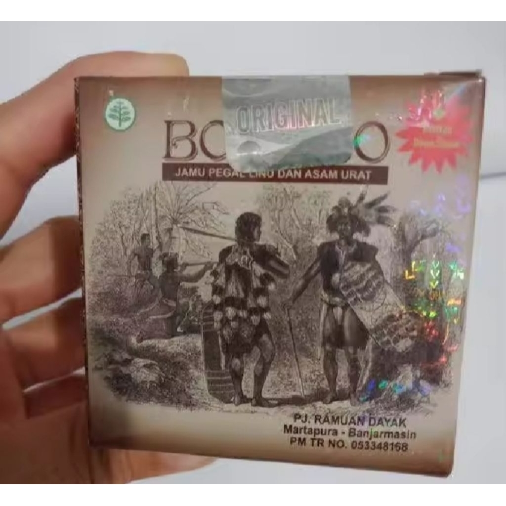 kapsul BORNEO asli